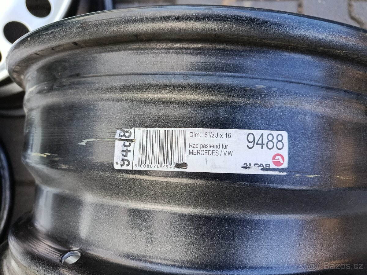 plechové disky 6x130 r16 crafter sprinter - 8