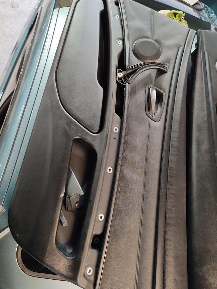 BMW E92 sport sedadla černá kůže sedačky - 8