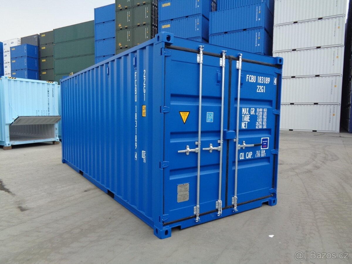 Nove i použité Lodní kontejnery různé velikosti a barvy - 8