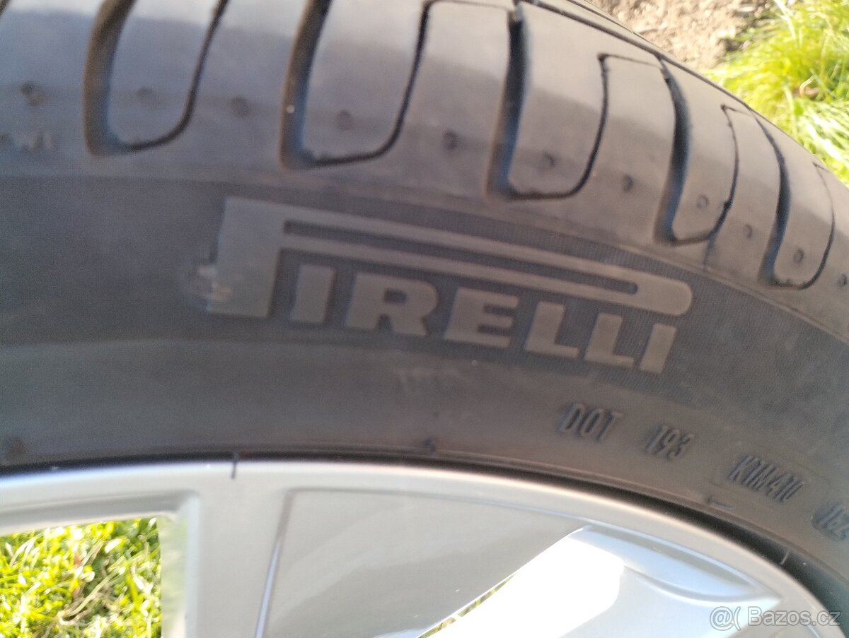 Originál ALU kola Škoda Octavia R18 + letní pneu - 8