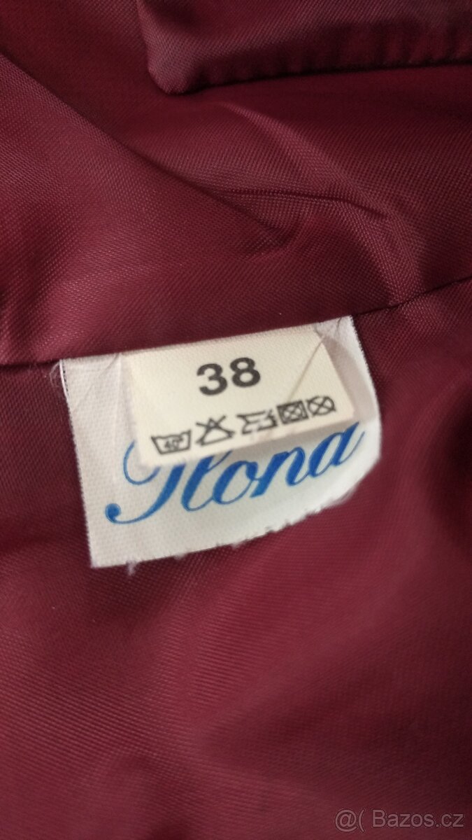 Plesová sukně s korzetem - vel. 38 - 8