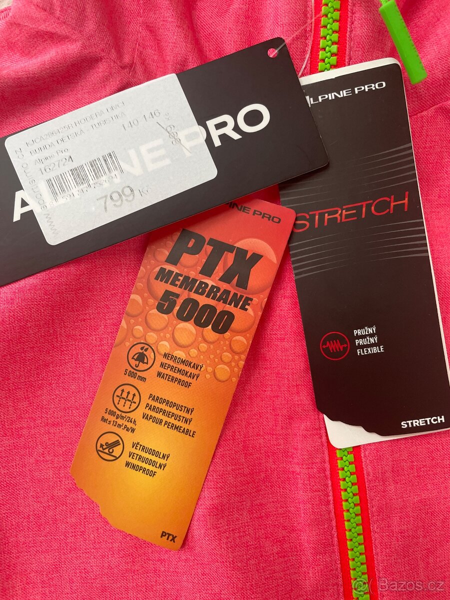 ALPINE PRO dívčí bunda - NOVÁ - 8