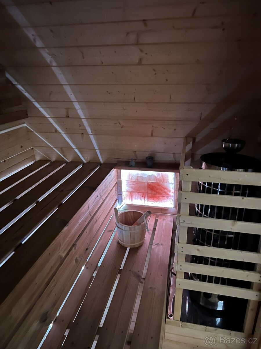 Fínska sauna Šmolko/ exteriérová sauna - 8