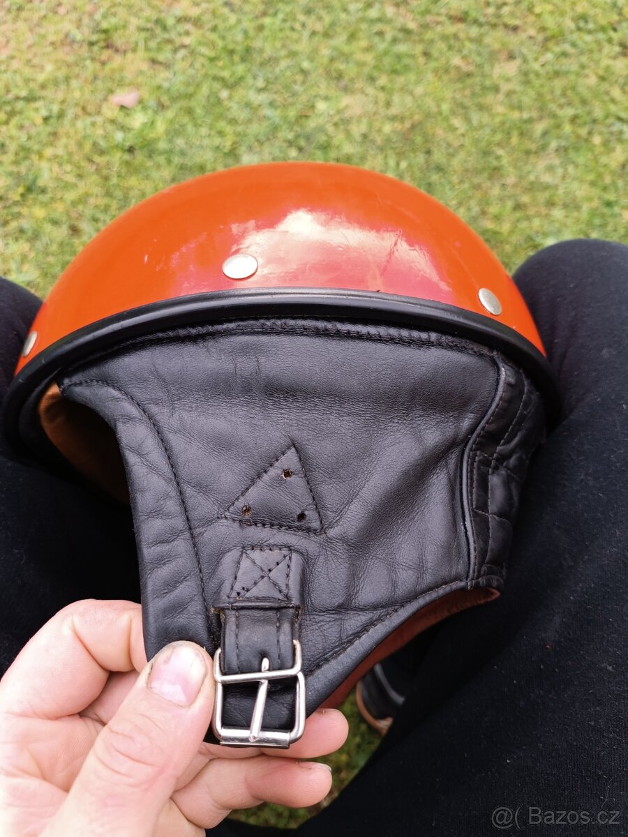 Stará přilba, helma - kokos - 8