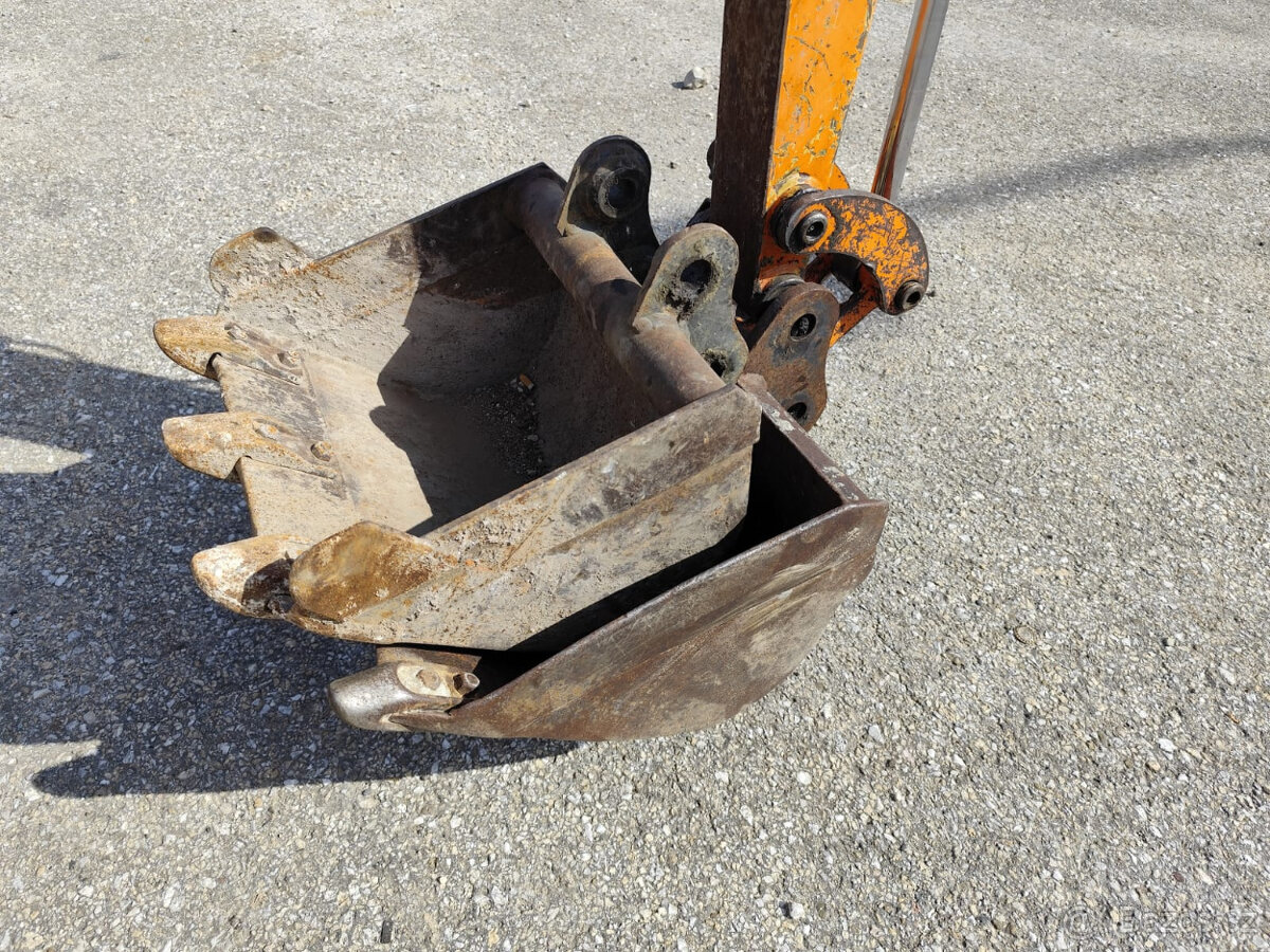 Minibagr Hitachi FH15. 2x lyžica - 8