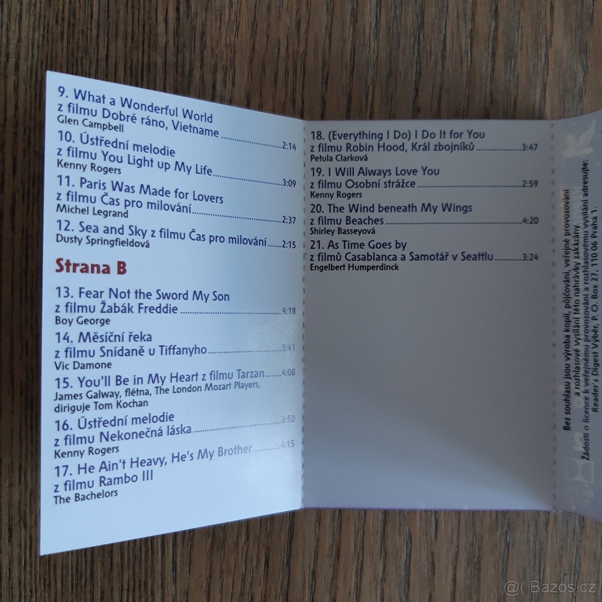 MC audio kazety - R&D výběry - 8