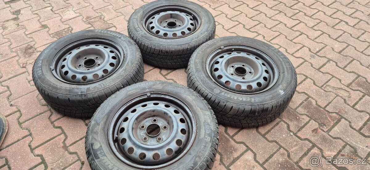 Plechové disky 6x15 5x114,3 ET46 střed 67 Kia Hyundai - 8