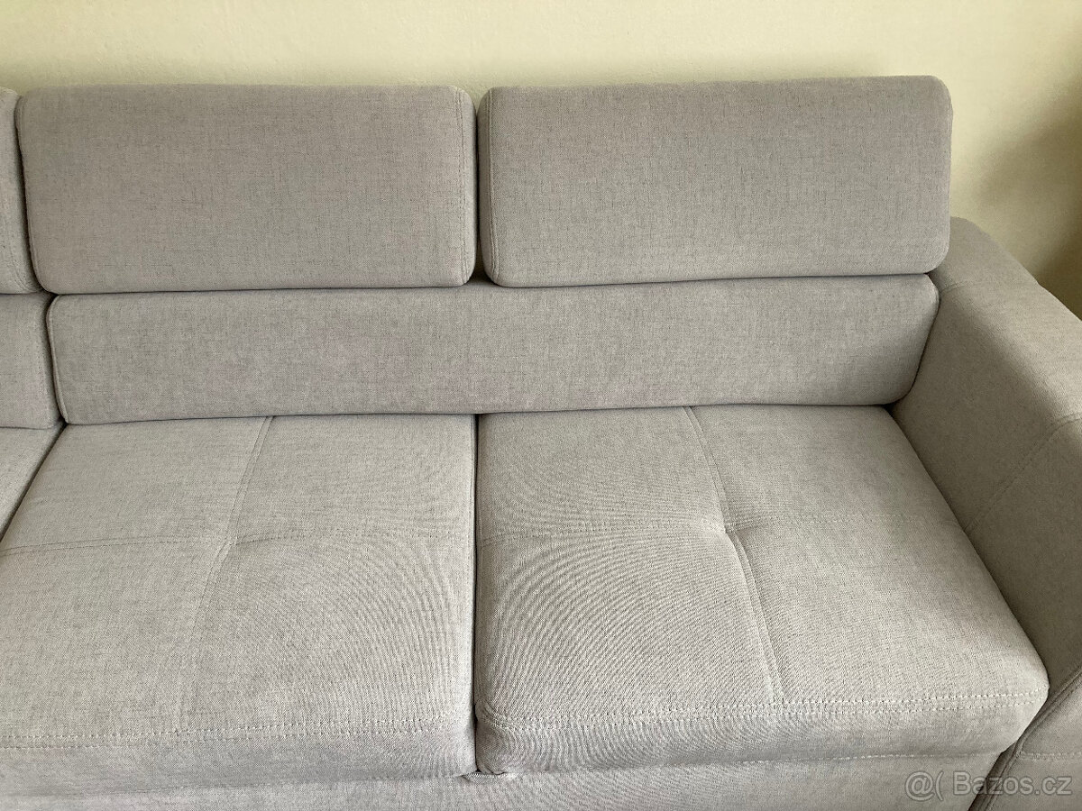 Rohová sedací souprava, sedačka NEST-III - nová - 8
