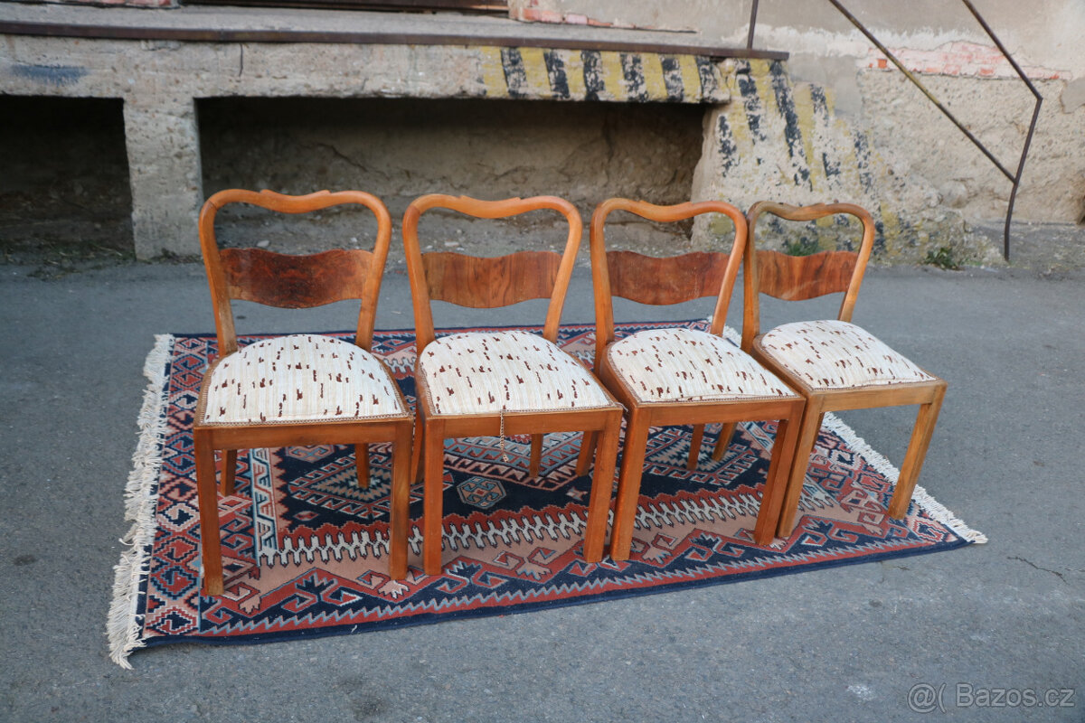 Jídelní židle / art deco - 8