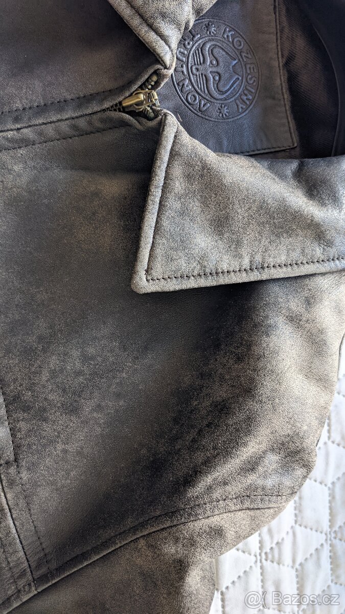 Kožená bunda vel. 56 KARA - 8