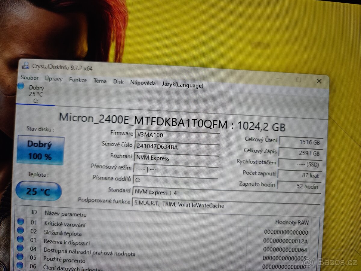 Herní notebook msi katana 17" i9 13gen, rtx 4070 - 8