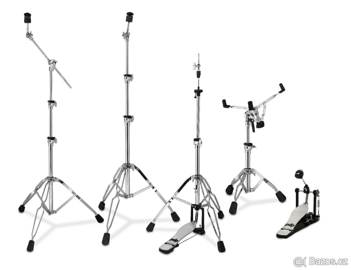 Bicí souprava pdp by DW+hardware,javorová,lakovaná jako nová - 8