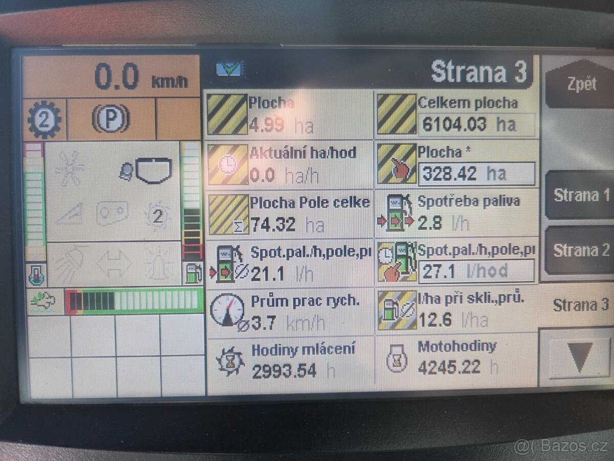 Kombajn,mlátička NEW HOLLAND CX8080SL - 8