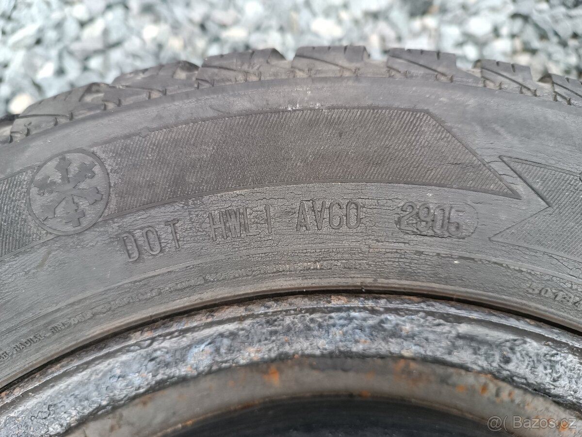 2 kola 5,5x14H2 ET49, pneumatiky 185/60 R14 - 8