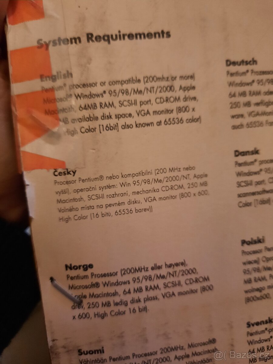 Kinofilmový skener Umax - 8