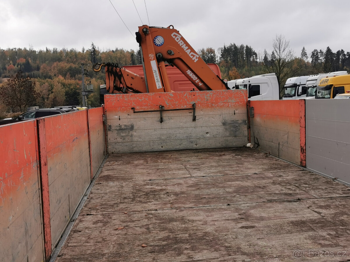 Prodám MERCEDES-BENZ AXOR 2533 L 6X2 E4 valník s hydr. rukou - 8