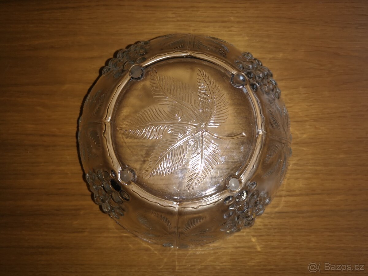 Skleněná mísa - ozdobná - 2 - 8