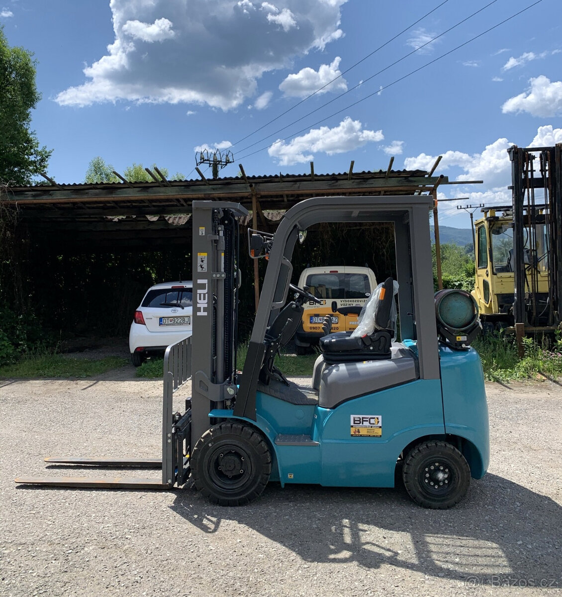 Heli CPYD 18, Nissan LPG, triplex, polokabína, 23 mth - 8