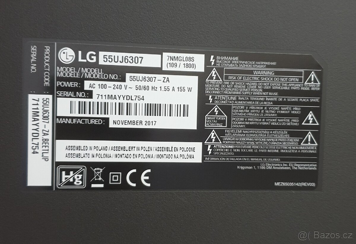 LG SMART TV UHD 4K 55"(140CM) - 8