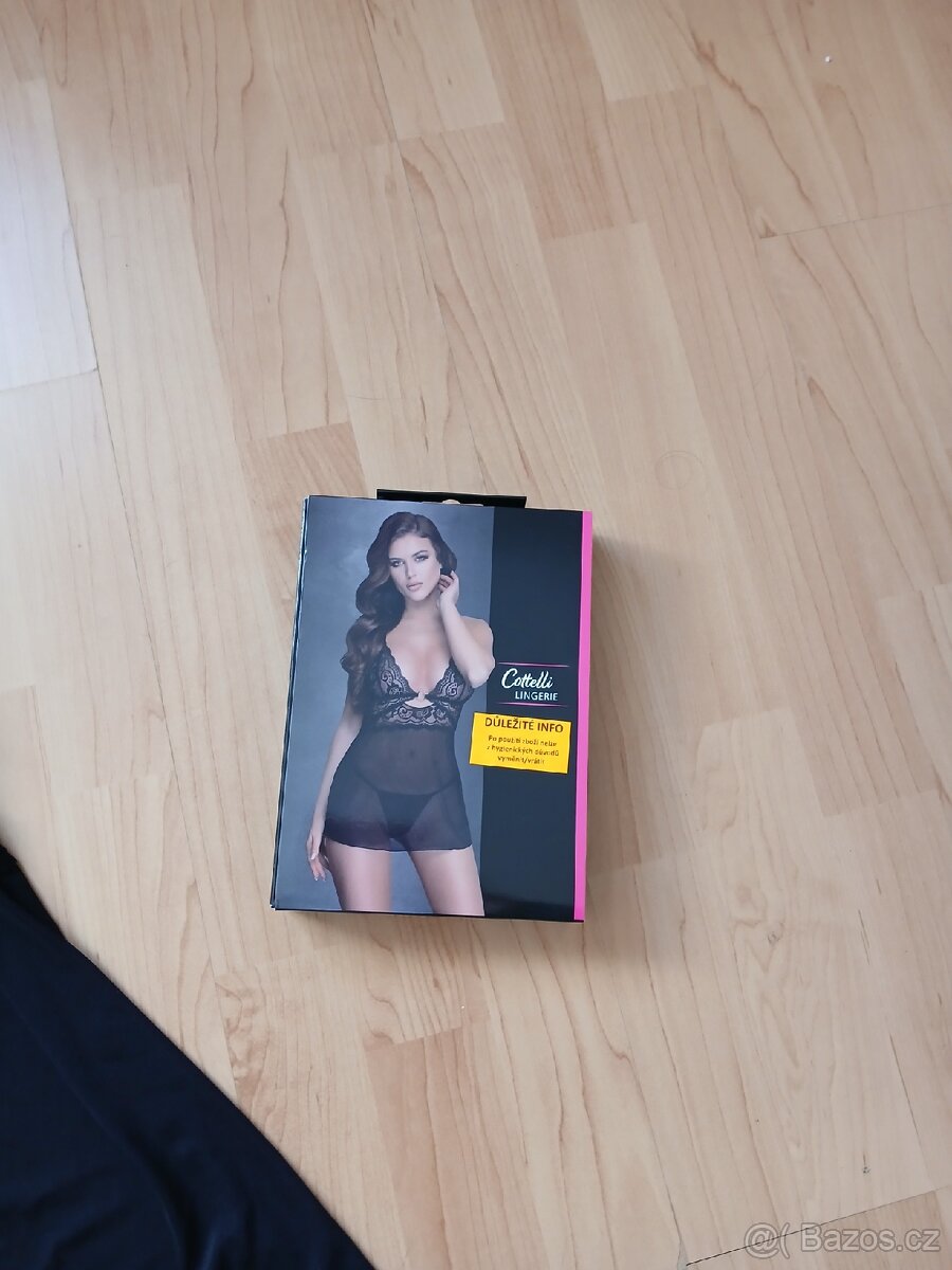 Noční košilka s tangy - 8