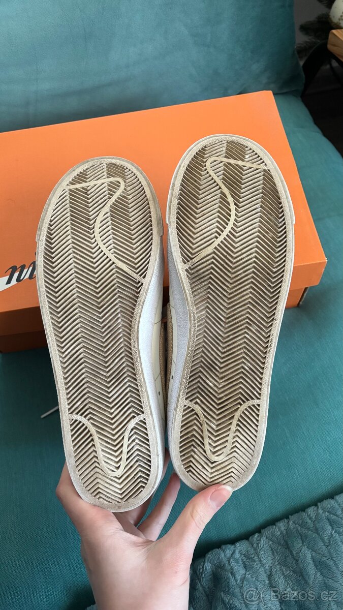 Nike Blazer mid 77 bezove vel. 40,5 - 8