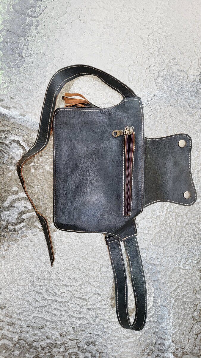 Kožená ledvinka - Chopper - 8