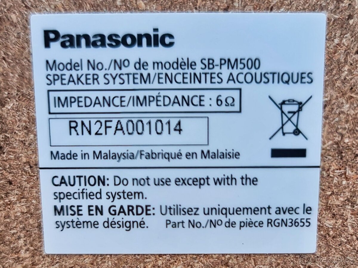 Panasonic SC-PM600, BT, USB, MP3 ve stavu nového + 15 CD - 8