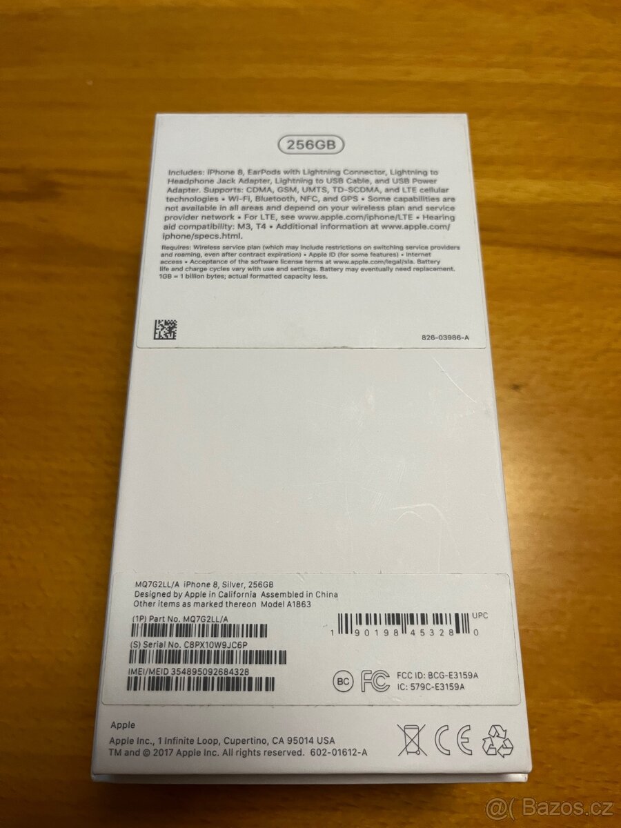 Apple iPhone 8 256 GB Silver - 8