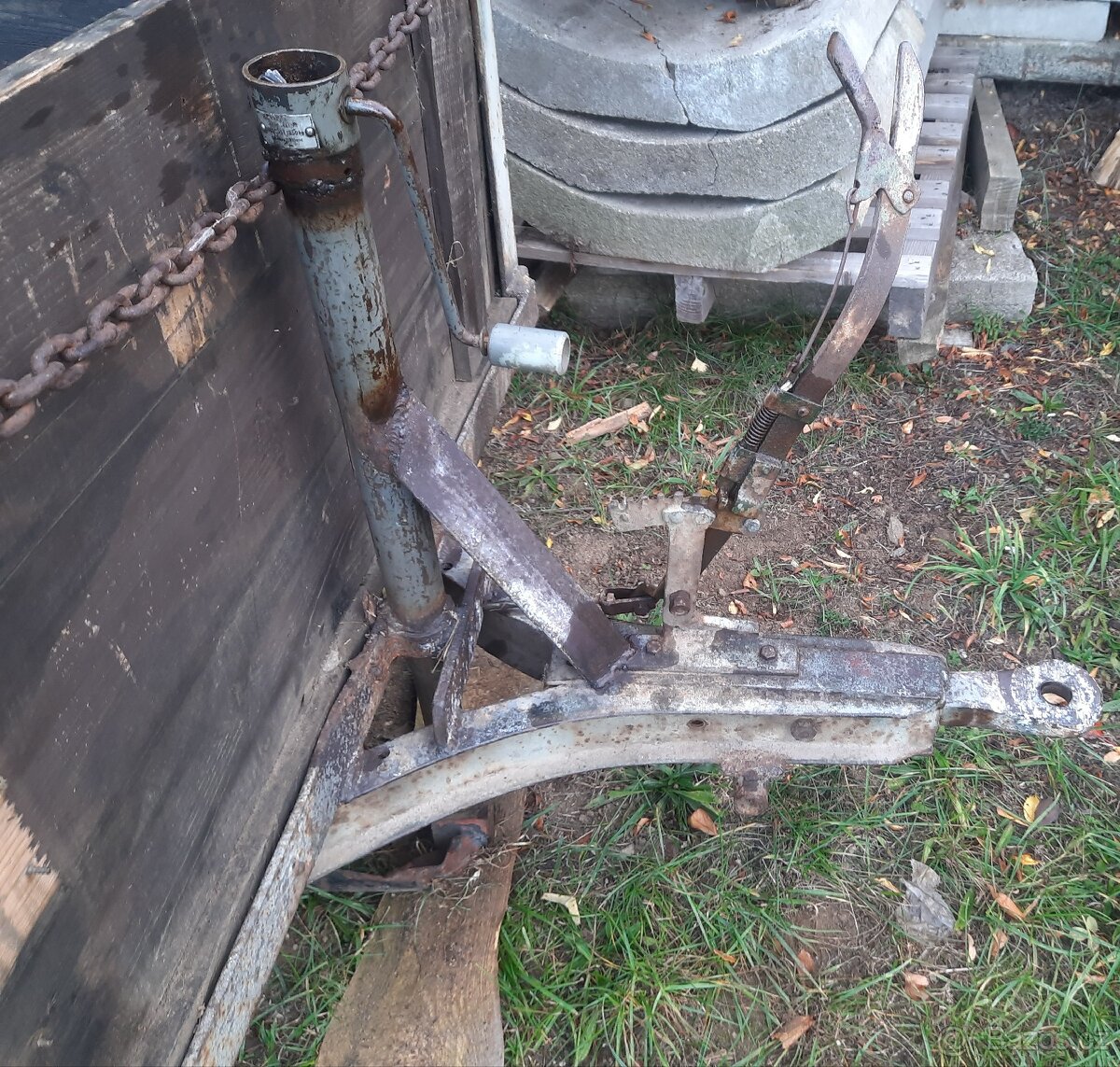 Prodám káru za malotraktor - 8
