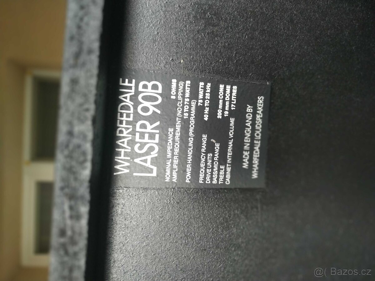 Reprobedny Wharfedale Laser 90b - prodám. - 8