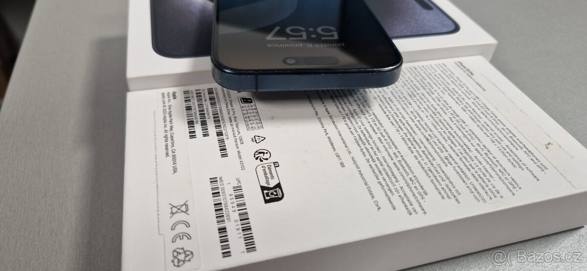 Iphone 15pro 128GB blue - 8