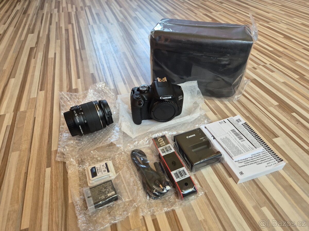 Canon EOS 2000D Value Up Kit – STAV NOVÉHO KUSU - 8