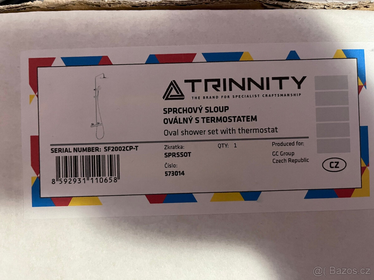 Sprchový sloup s termostatickou baterií - 8