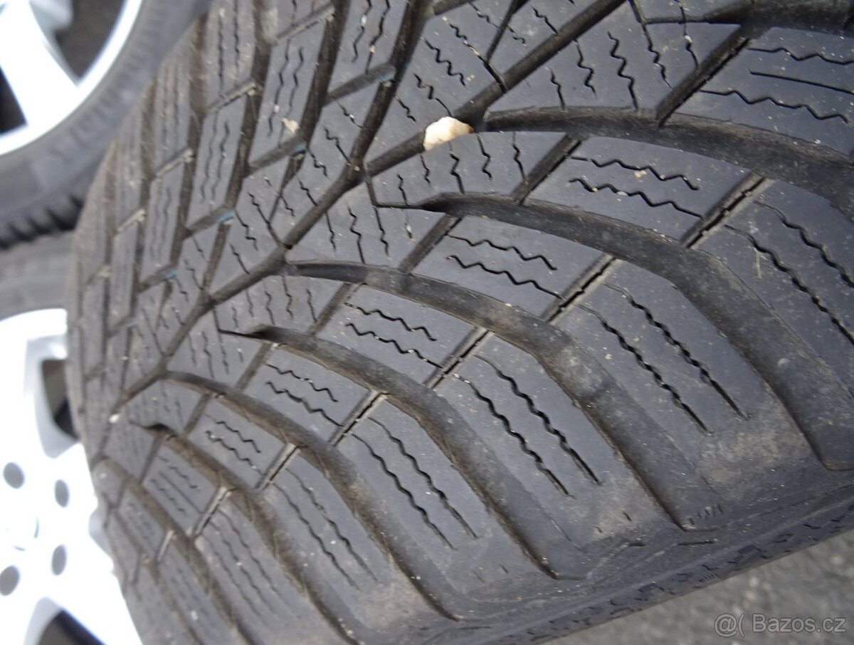 Alu disky na Škoda Fabia, 15", 5x100,ET 38, zimní sada - 8