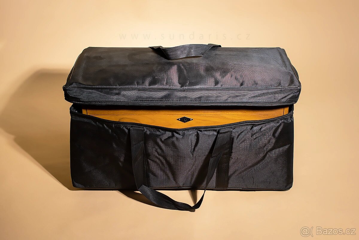 Indické Harmonium Sarangg Teak 3,5 Oktávy - 8