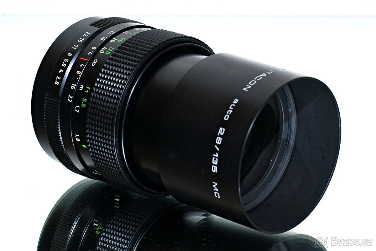 Pentacon auto MC 2,8/135 M42 TOP STAV - 8