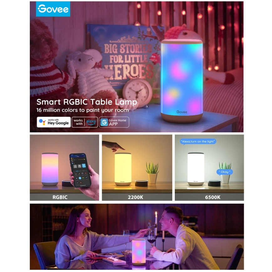 Govee Aura Lamp SMART - zánovní - 8