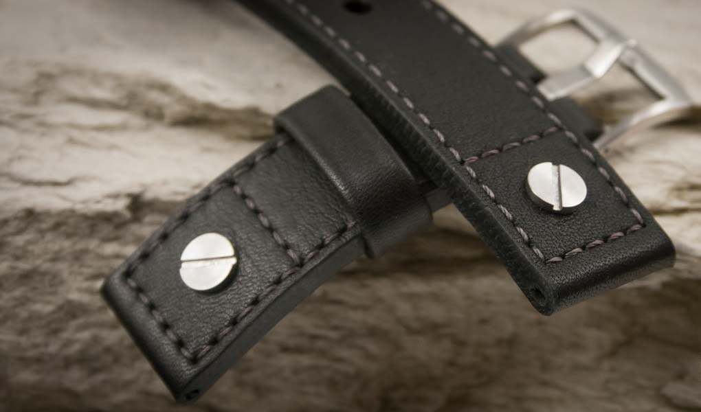 Kožený řemínek č.58 k hodinkám pilotky - 8