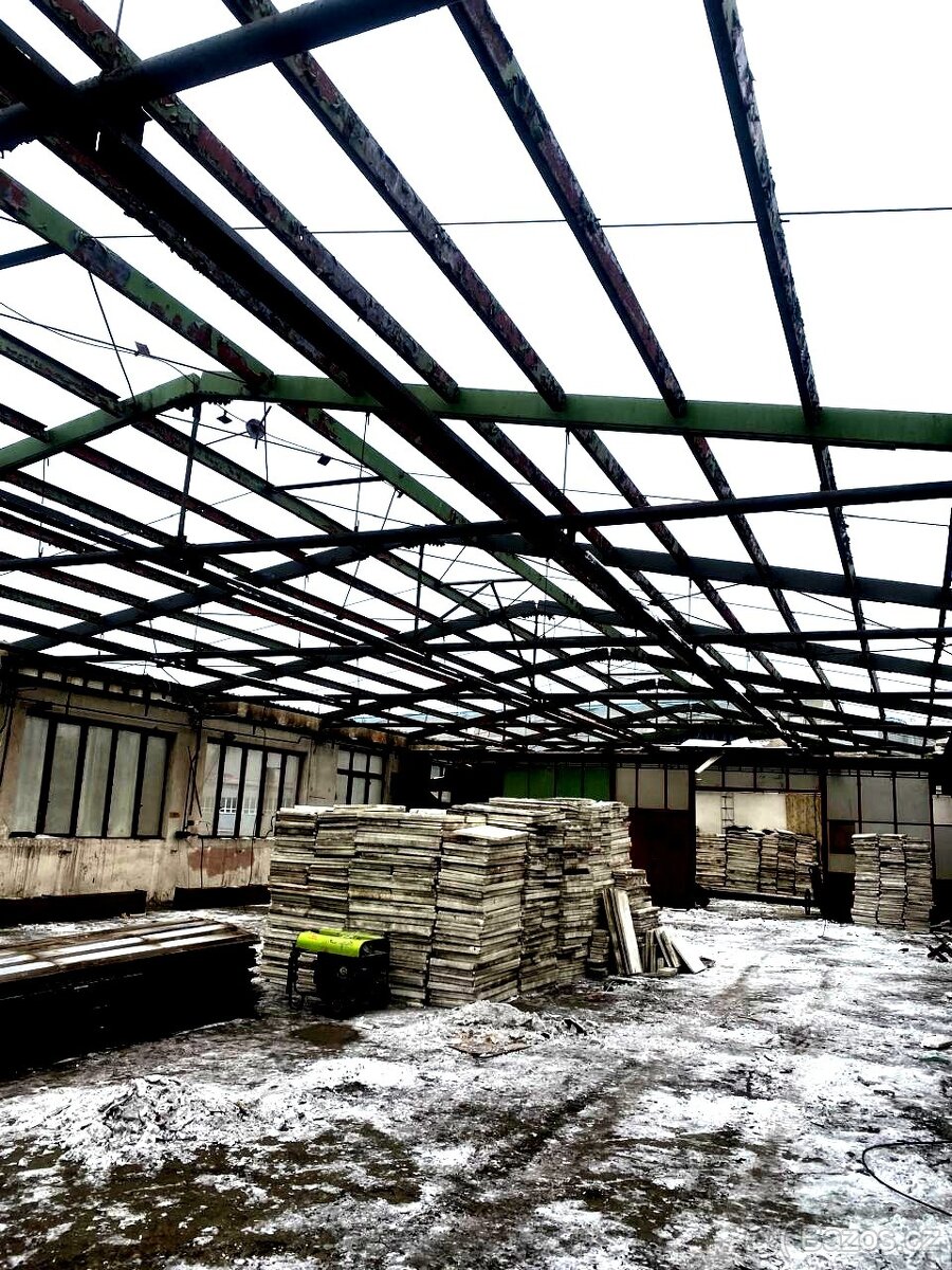 Ocelová hala 2000m² - 8