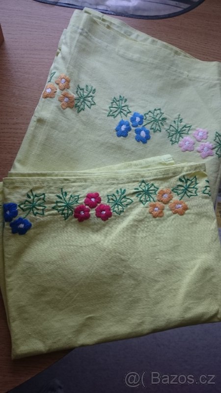 Vyšívané ubrusy. - 8