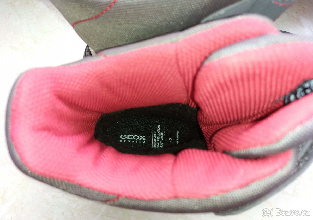 Luxusní sněhule kozačky GEOX VEL.40 - 8