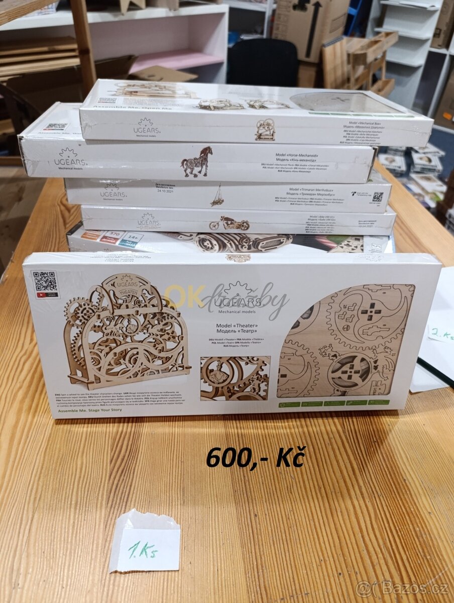 3D Dřevěné Stavebnice & Puzzle. - 8