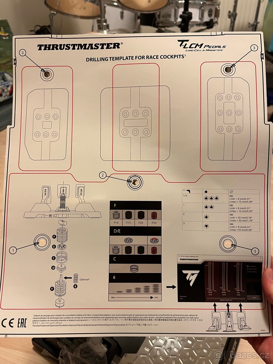Thrustmaster T300 RS + T-LCM + TH8A - 8