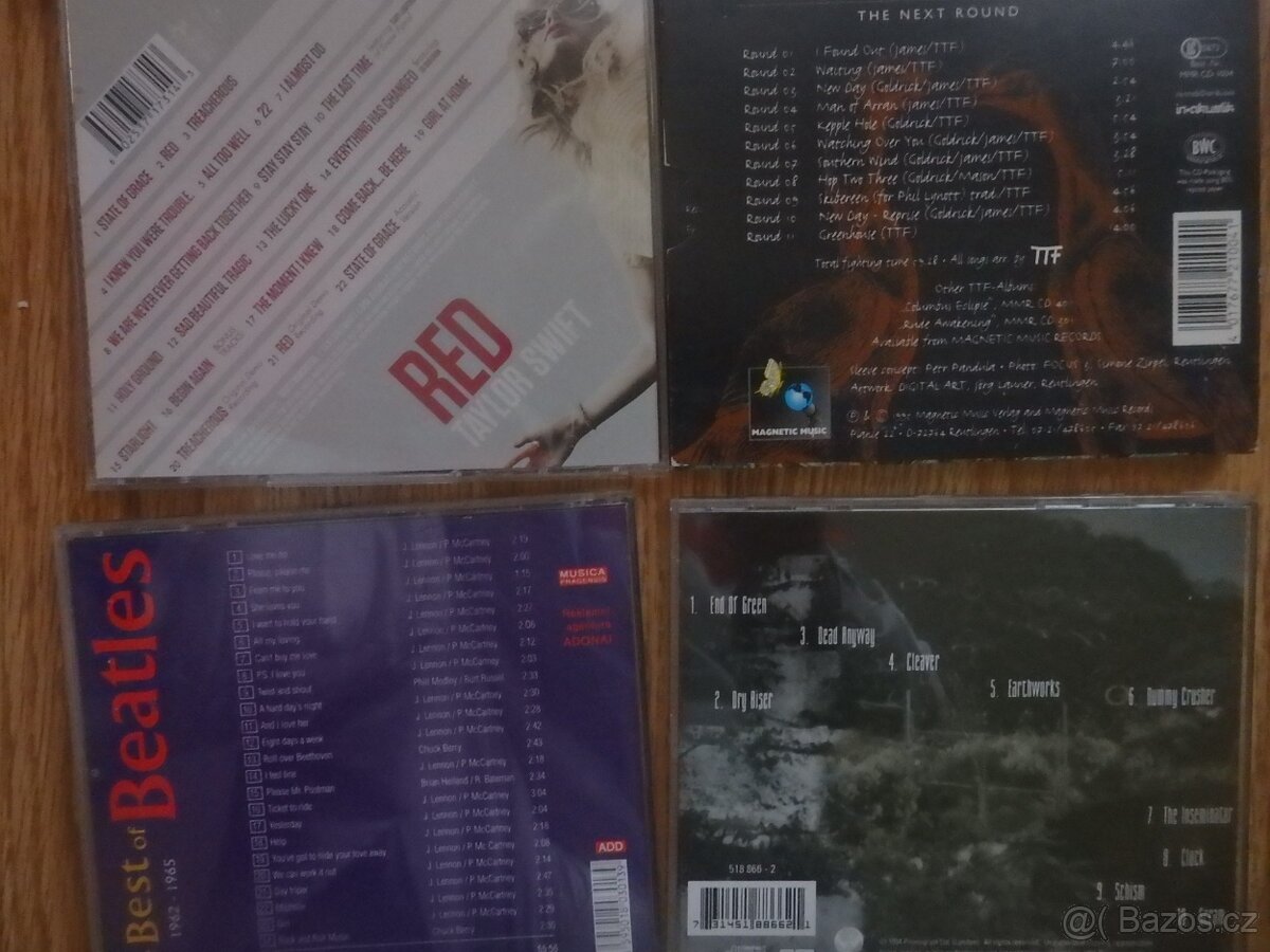CD - sada po 80 Kč/kus - 8