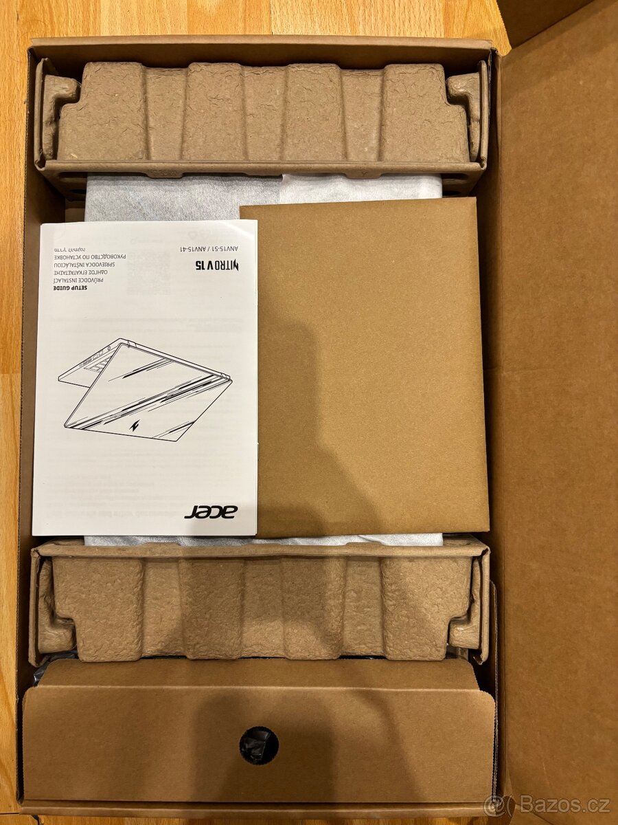 Nový herní notebook acer nitro V 15 - 8