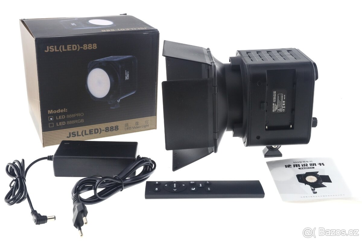 Bi-Color Studiové světlo 100W se stativem a 2 softboxy - 8