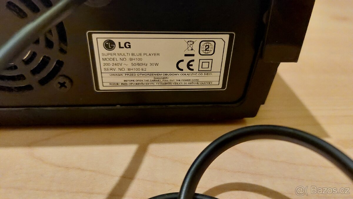 LG BH100 HD-DVD a Blu-Ray bluray přehrávač - 8