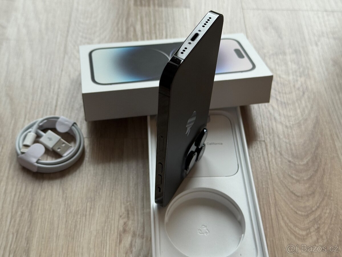 Apple iPhone 14 Pro 256Gb Space Black - 100% baterie, TOP - 8