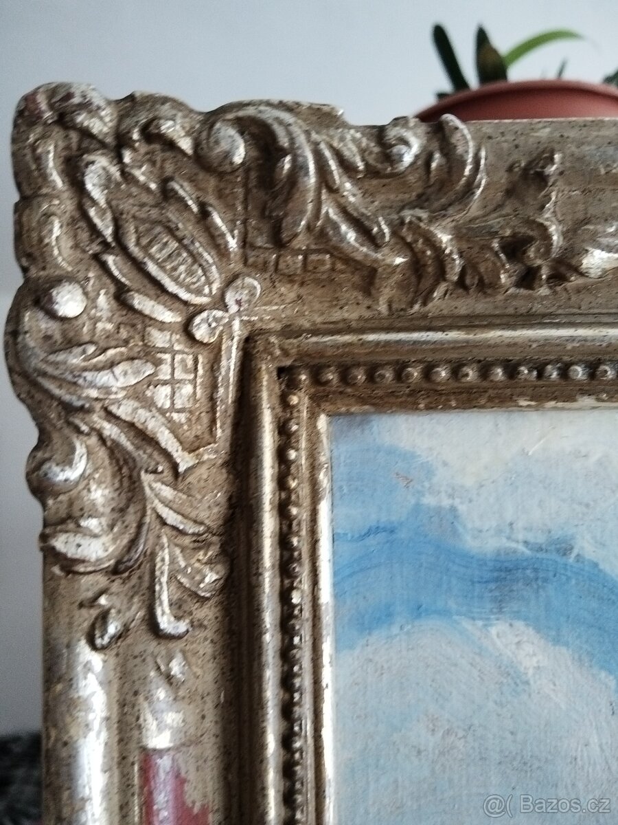 obraz VYSOKÉ NEBE, olej, sign. Franta Líbal - 8