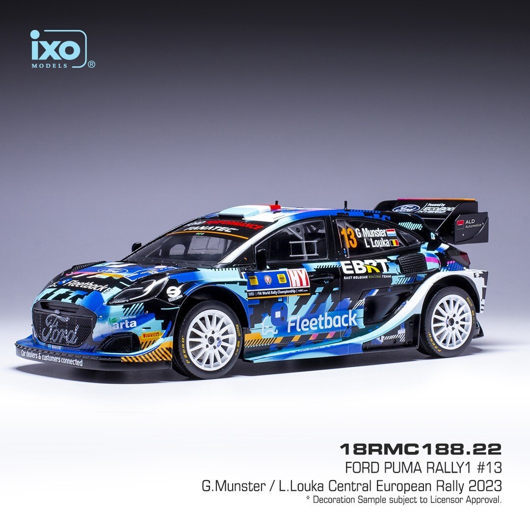 Modely Ford Puma Rally1 1:18 IXO - 8